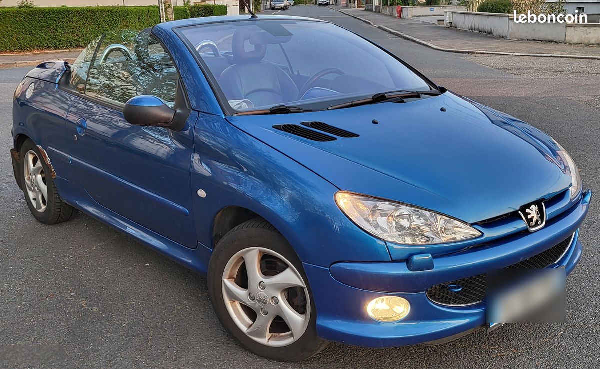 Voitures PEUGEOT 206 Bleu d'occasion - - page 2