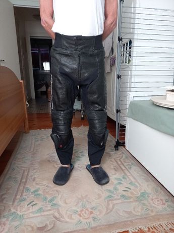 Pantalon moto cuir homme furygan Bud evol 3 d'occasion : Homme