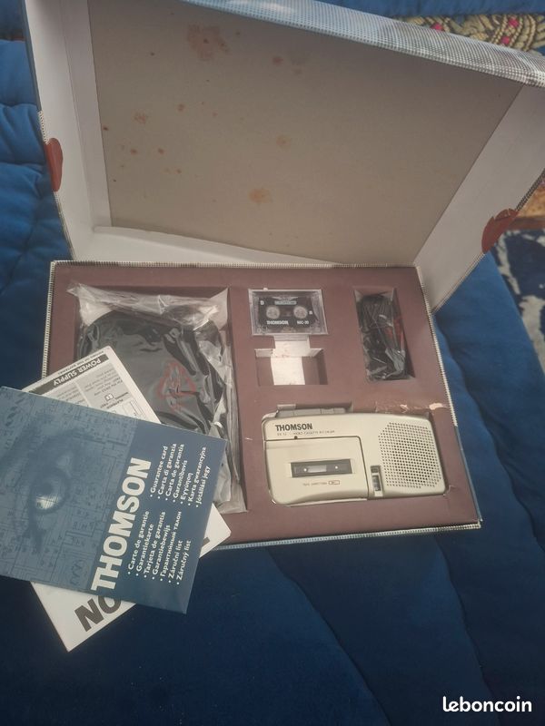 Dictaphone micro cassette thomson (image 3)