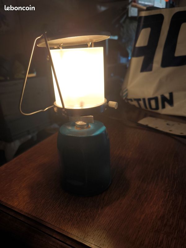 Lampe à Gaz Eurocamping – Ancienne, Fonctionnelle, Pour Camping