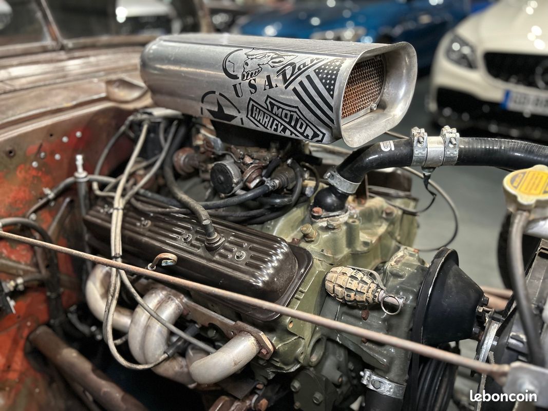 Chevrolet Rat Rod Hot Rod V8 5.7 350 CI 250 CH Boite Automatique 2 Places Carte Grise Collection 1955 (image 9)