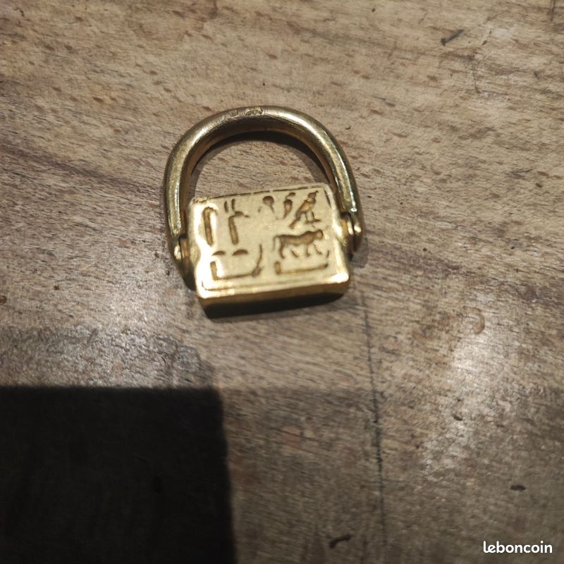 Bague plaquée or (image 1)
