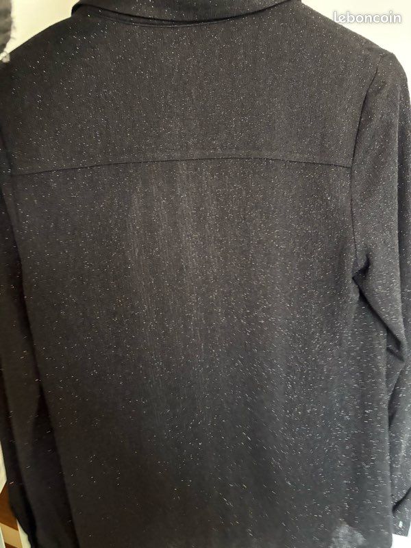 Chemise/ gilet soirée noir (image 5)