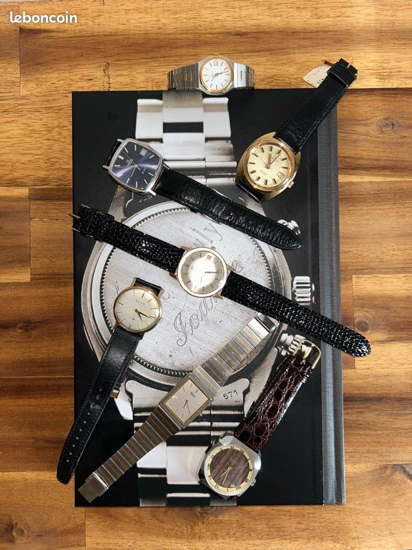 Collection Montre Vintage Omega Longines Movado… (image 1)