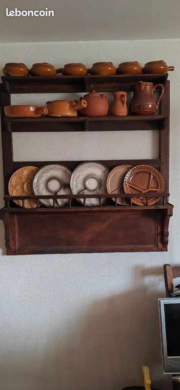 Meuble pour accrocher des assiettes ou des petits pots ou plateaux (image 1)