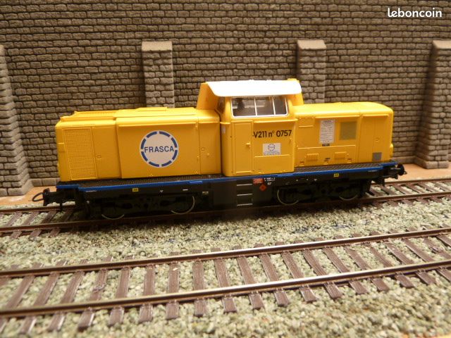Locomotive type V211 TSO et Frasca - Roco