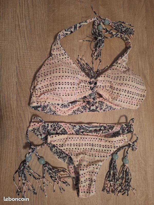 Maillot De Bain Bikini Victoria's Secret - Set 2 Pièces, Taille XS Haut Et Bas - Neuf Avec étiquettes Multicolore