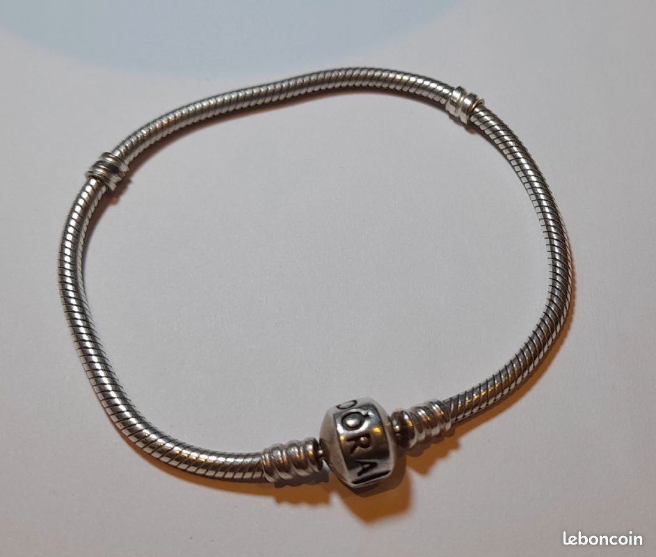 Bracelet maille serpent Pandora (image 1)