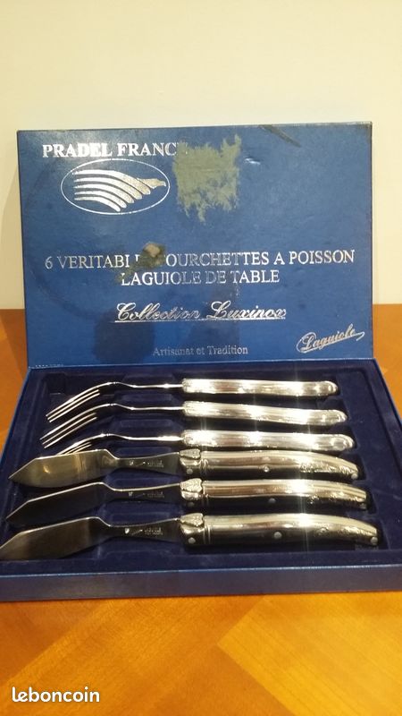 Coffret Laguiole 6 fourchettes de table en inox Pradel Excellence