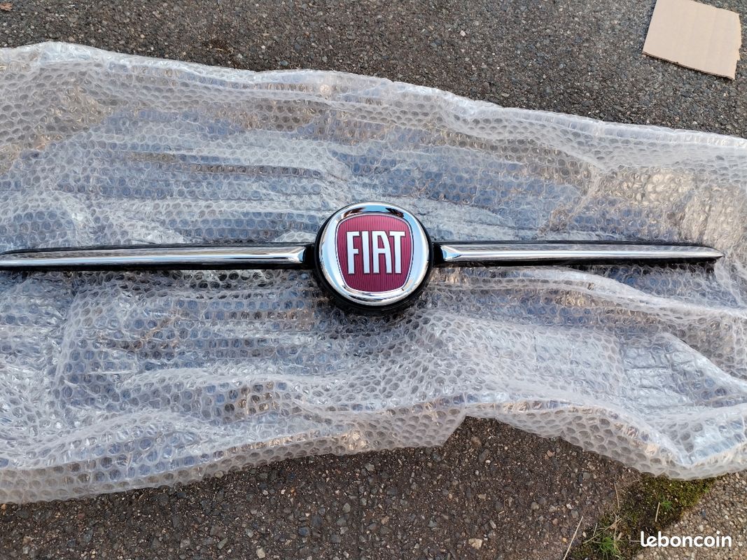 Décor Chromé Origine Moulure Capot Avant FIAT 500 Chromée