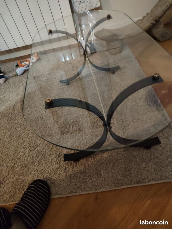 Table basse en verre (image 4)