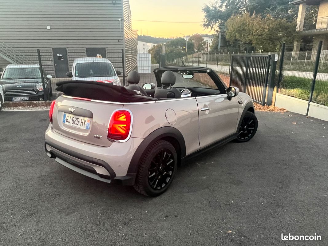 Mini cabriolet one 102 ch edition camden bvm6 - gps - apple carplay android auto - jantes alu 17" – demarrage sans cle - phares full led – radars arr – bandes capot noires... (image 2)