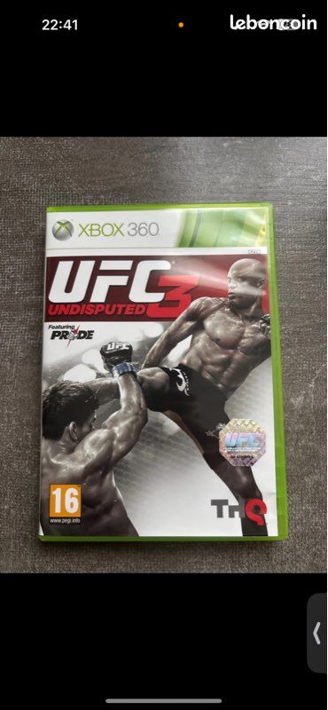 Jeu UFC Trainer Xbox 360 Kinect - Version PAL Française Complète En Boîte, Bon état