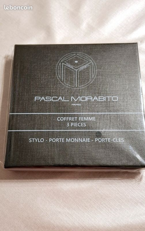 Coffret Cadeau Femme Pascal Morabito - 3 Pièces - Noir - Neuf Avec étiquettes