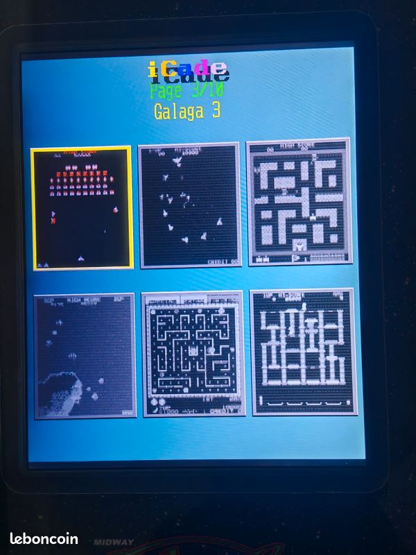 Table jeux d'arcade retro gaming (image 9)