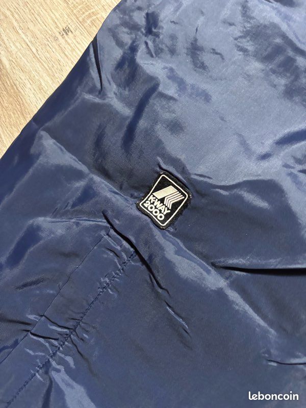 Pantalon De Sport K-Way Imperméable - Bleu Jeans - Taille XS - Neuf