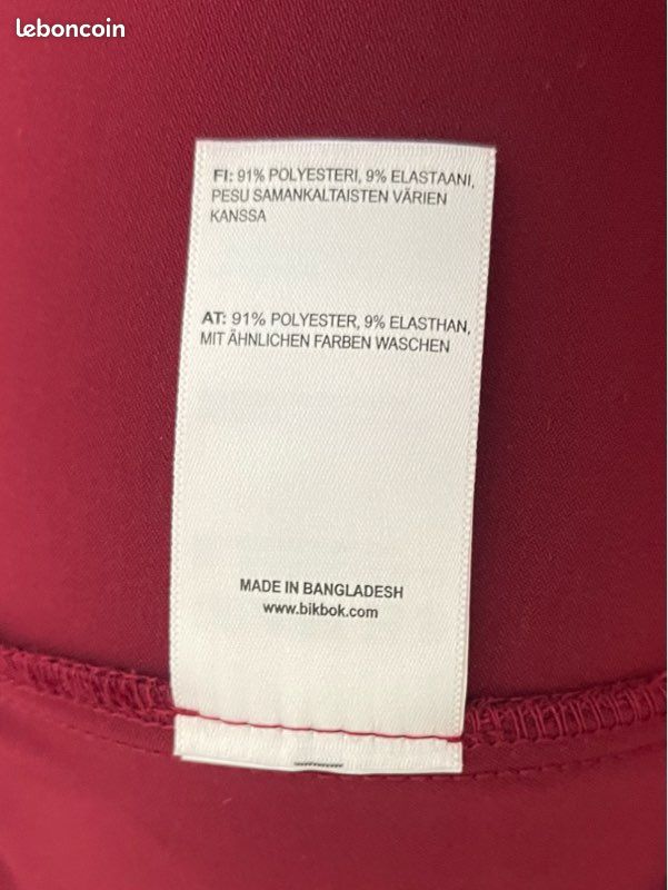 Pantalon large bordeaux bik bok (image 6)