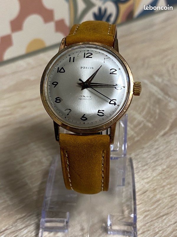 Vintage montre PRECIS waterproof mécanique ne fonctionne pas