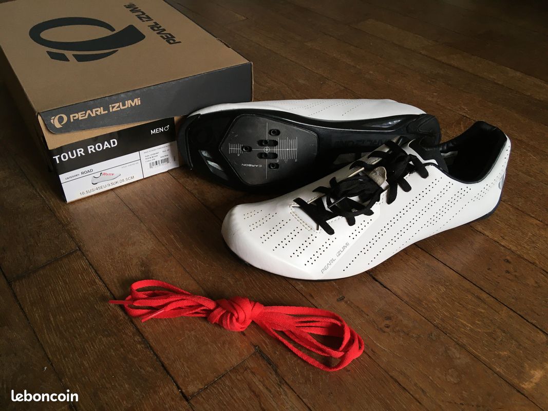 Chaussures De Cyclisme Pearl Izumi Tour Road Noires Pointure 6.5 US / 39.5 EU - Neuf