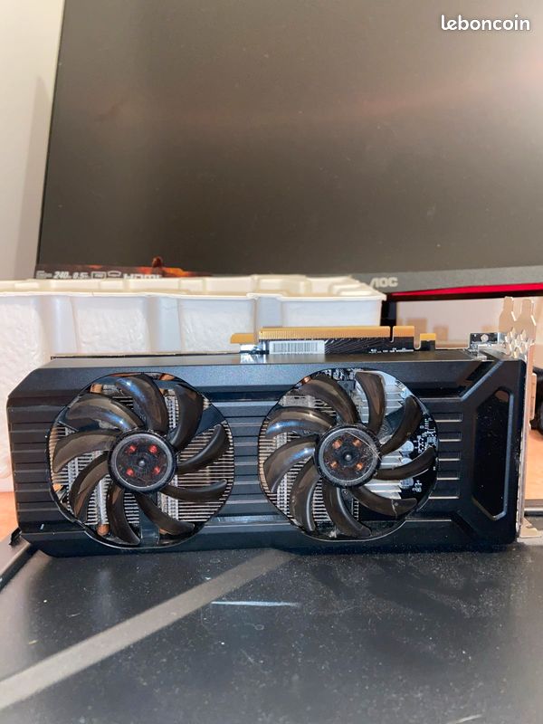 Carte Graphique GIGABYTE GTX 1060 6 Go - NVIDIA, PCI, DisplayPort, DVI, HDMI (occasion)