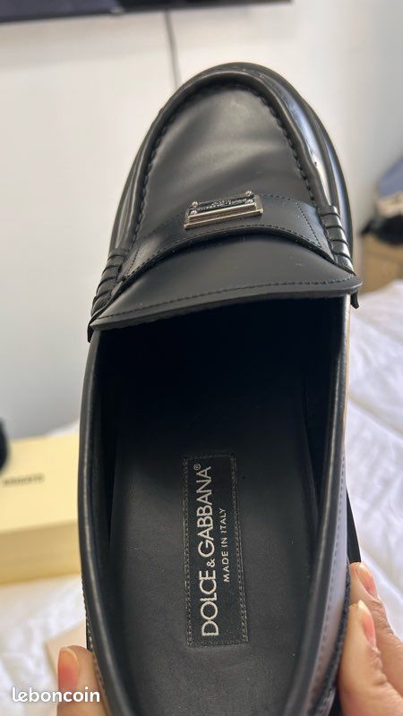 Mocassin en cuir Dolce & Gabbana – Neuf (image 4)
