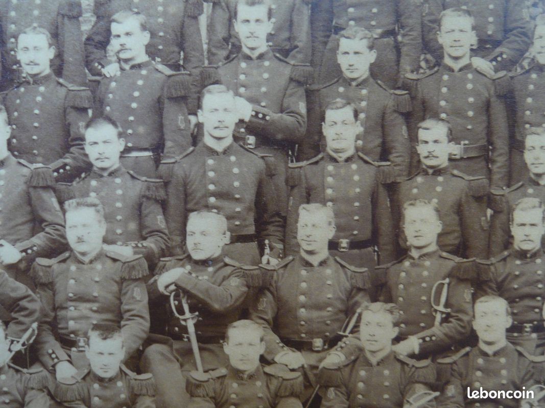 PHOTO ANCIENNE MILITAIRE FORMAT 24 CM X 18 CM