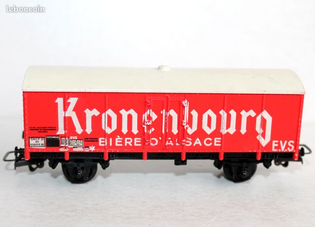 JOUEF HO: WAGON Couvert Type Habis Kronenbourg SNCF EVS - réf 6731 EUR 30,00 - PicClick FR