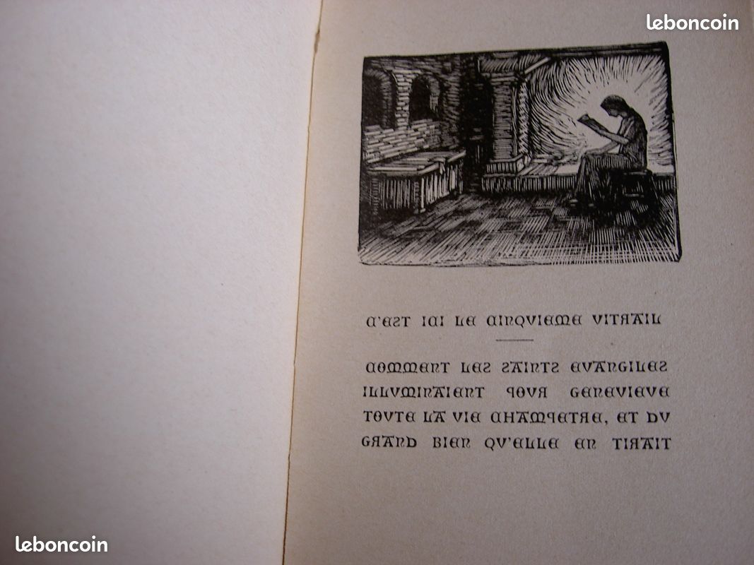 Le vitrail de Sainte-Geneviève de GAUTHIEZ (1925) (image 3)