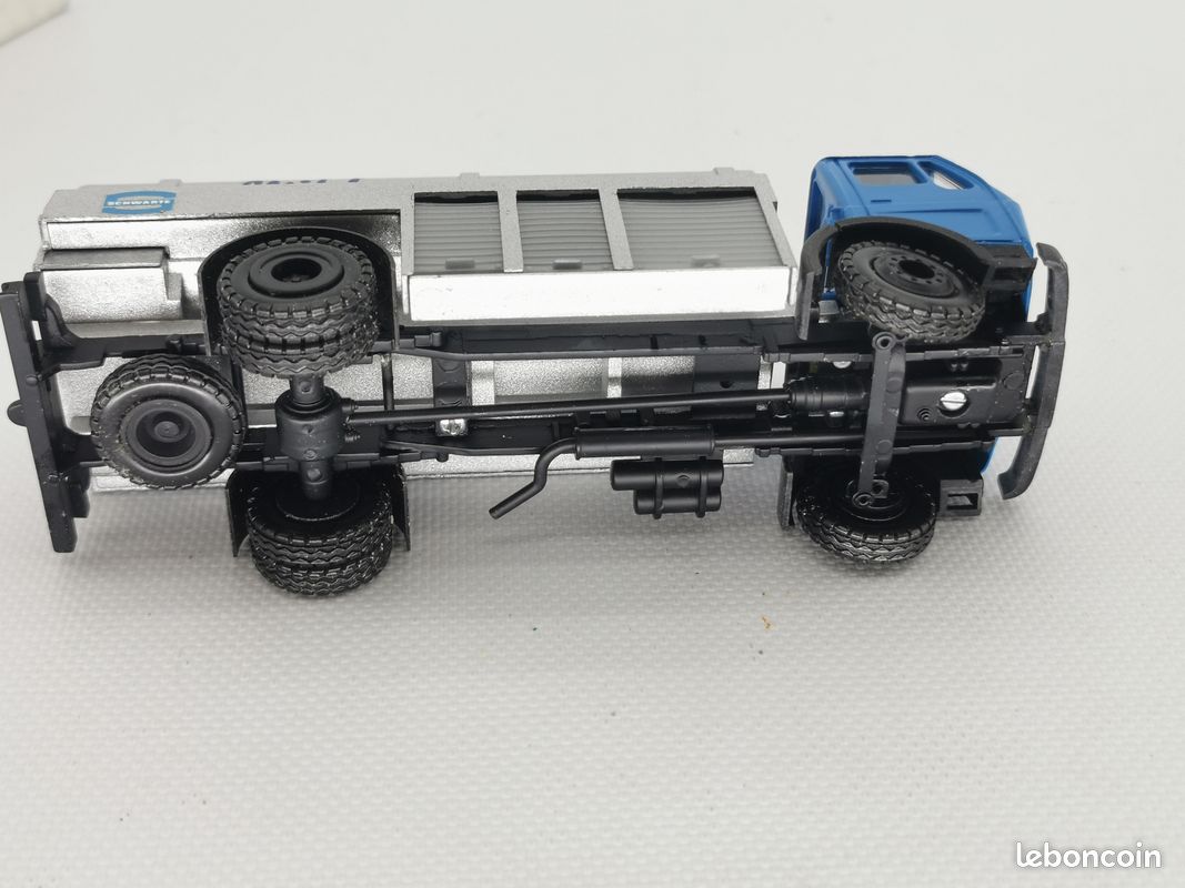 Conrad Mercedes Citerne à Lait Bleu, Modèle Miniature échelle 1:50, Métal