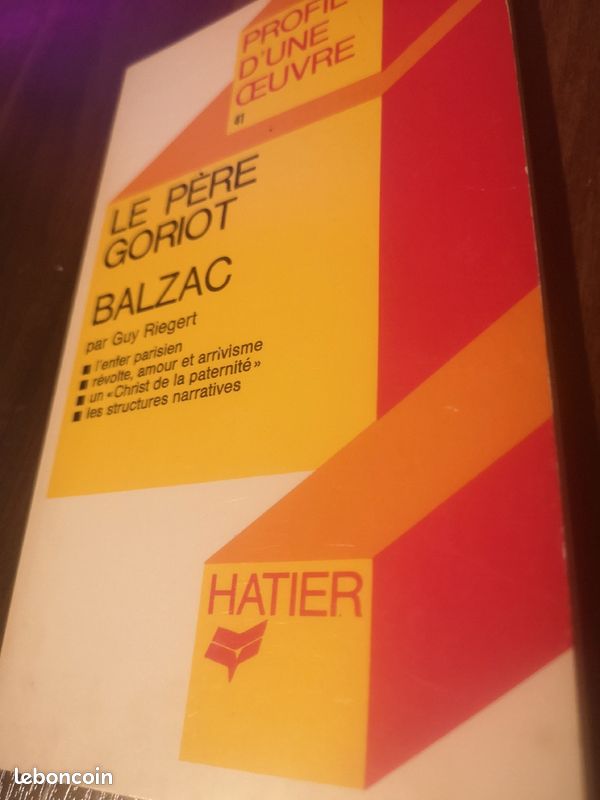 Le père goriot balzac hatier (image 1)