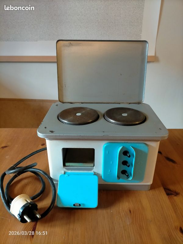 Cuisinière de poupée électrique Vintage (image 3)
