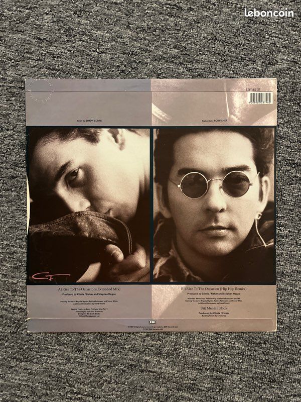 Climie Fisher - rise to the occasion vinyl (image 2)