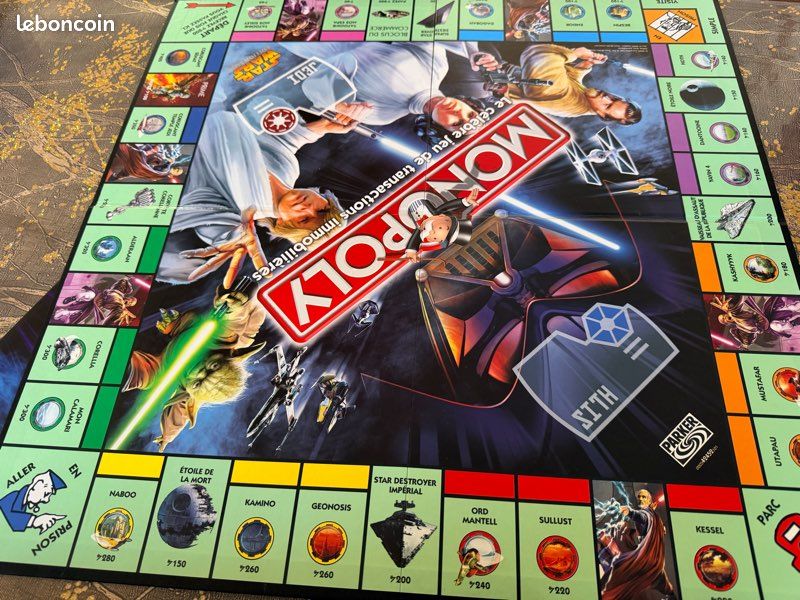 Monopoly Star Wars édition Saga – Hasbro – Jeu De Société Occasion