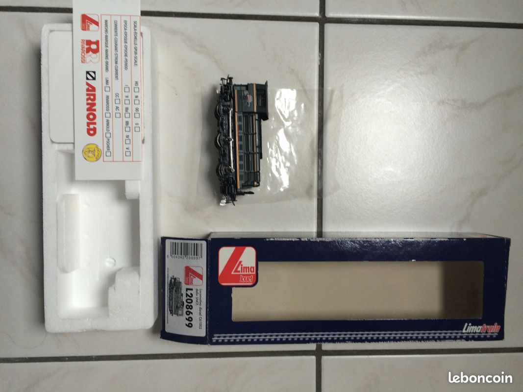 Locomotive Diesel SNCF C61002 Lima HO 1/87 – L208699, Bon état