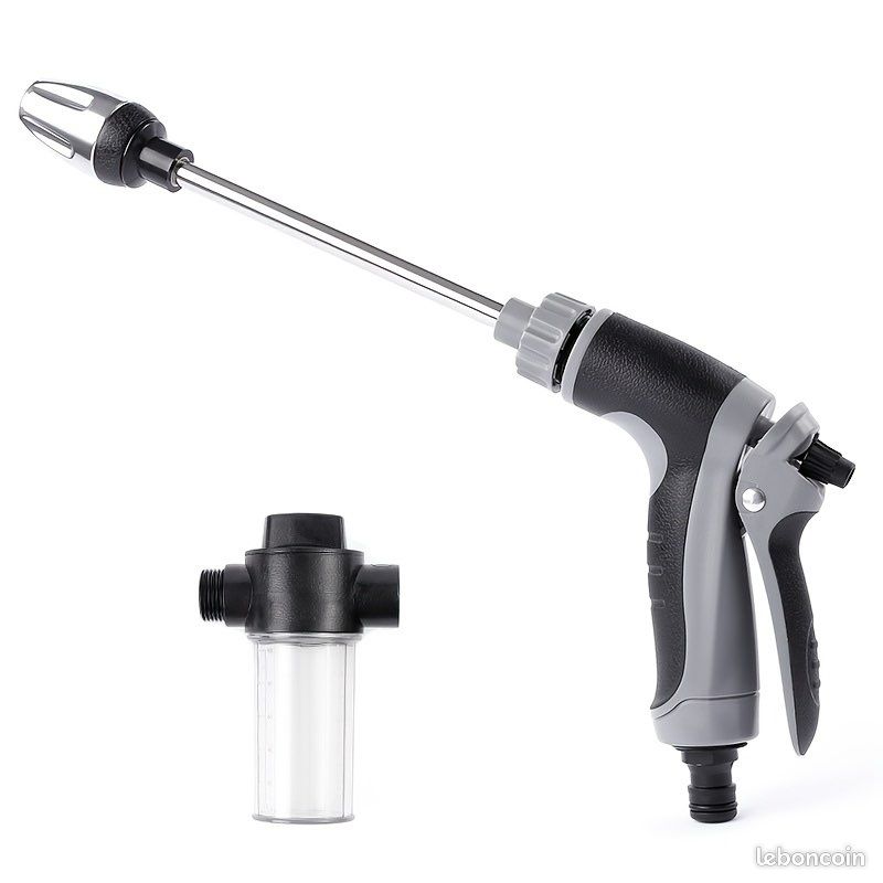 Buse de tuyau en métal pistolet de pulvérisation pistolet d'arrosage de jardin b Buse de tuyau en métal pistolet de pulvérisation pistolet d'arrosage de jardin b