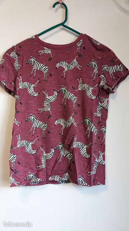 Tshirt "Zèbres" 10 ans ➜ Chalex (image 1)