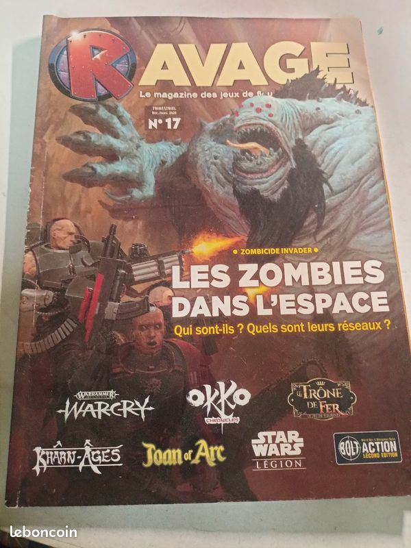 3 magazines Ravage jeux figurines fantastiques (image 6)