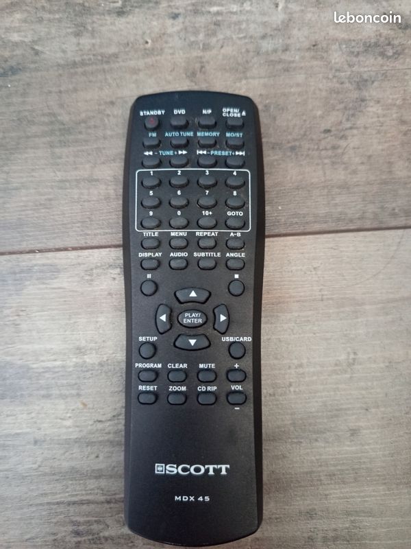 Mini-chaîne HiFi SCOTT MDX I62 - 120W, D'occasion, état Fonctionnel