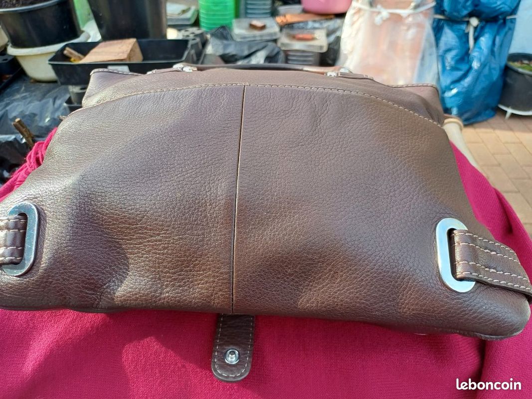 SAC CUIR TOMMY HILFIGER - vintage (image 12)