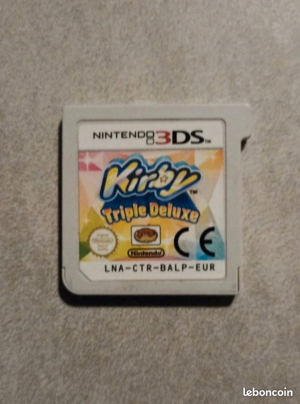 Jeu 3ds Kirby triple Deluxe (image 1)