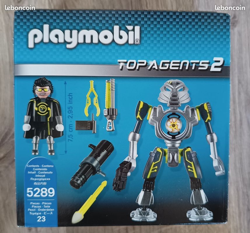 Playmobil top agents2 5289 NEUF (image 2)