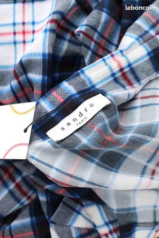 Robe bleu Sandro Vêtements