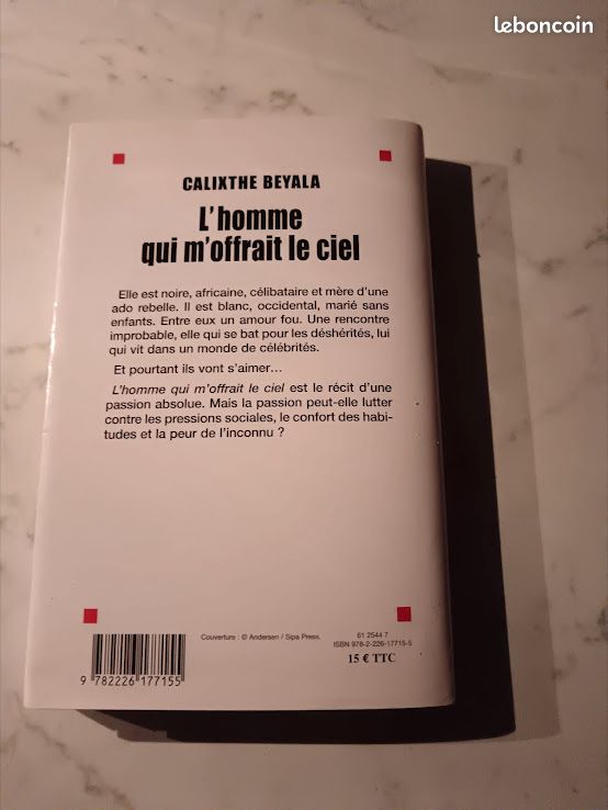Livre : L'homme qui m'offrait le ciel (image 3)