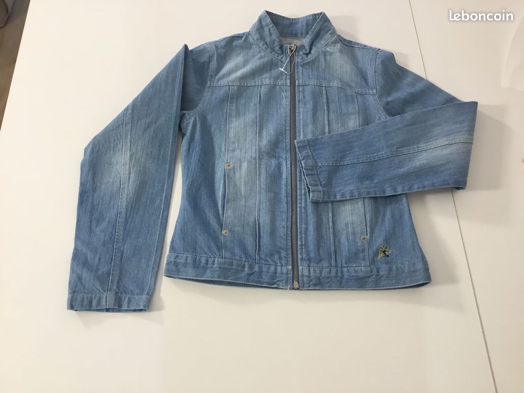 Veste en Jean Shiny Taille 10/12 Ans (image 3)