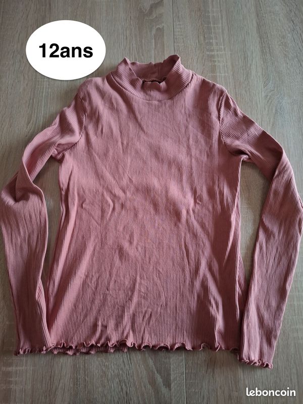 Pull col roulé 12ans (image 1)