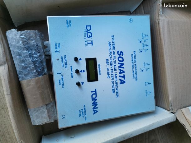 occ.: amplificateur tv dvb t / systeme de filtrage a amplifi