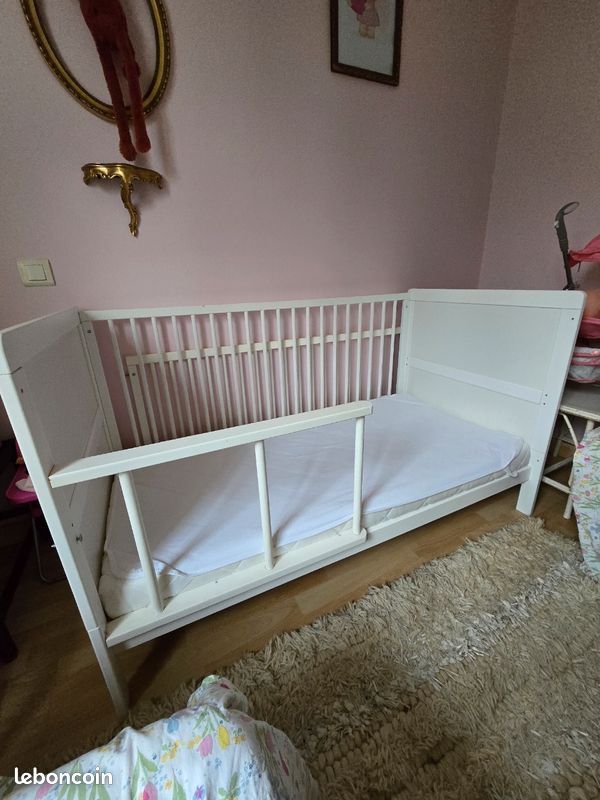 Lit evolutif + matelas "Petite Amelie"70/140 (image 2)