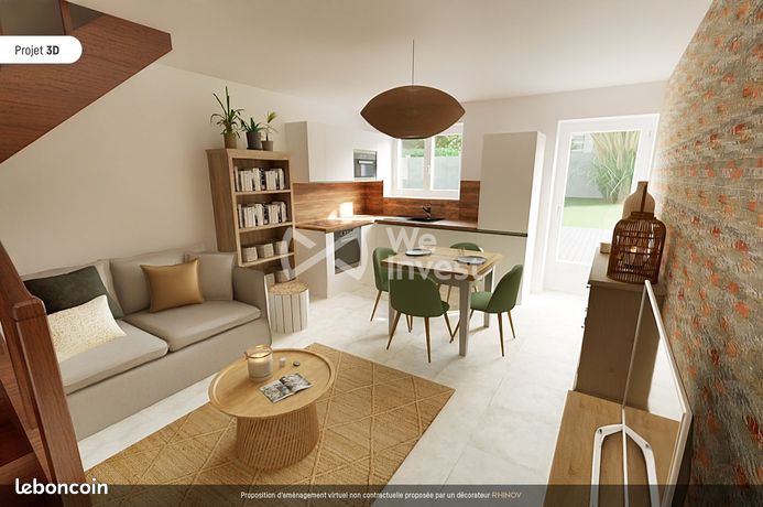 Propriété 3 pièces 60 m²