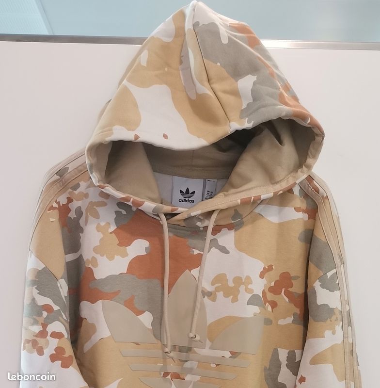 Adidas Sweat Ã Capuche Camouflage Sweat à Capuche Homme