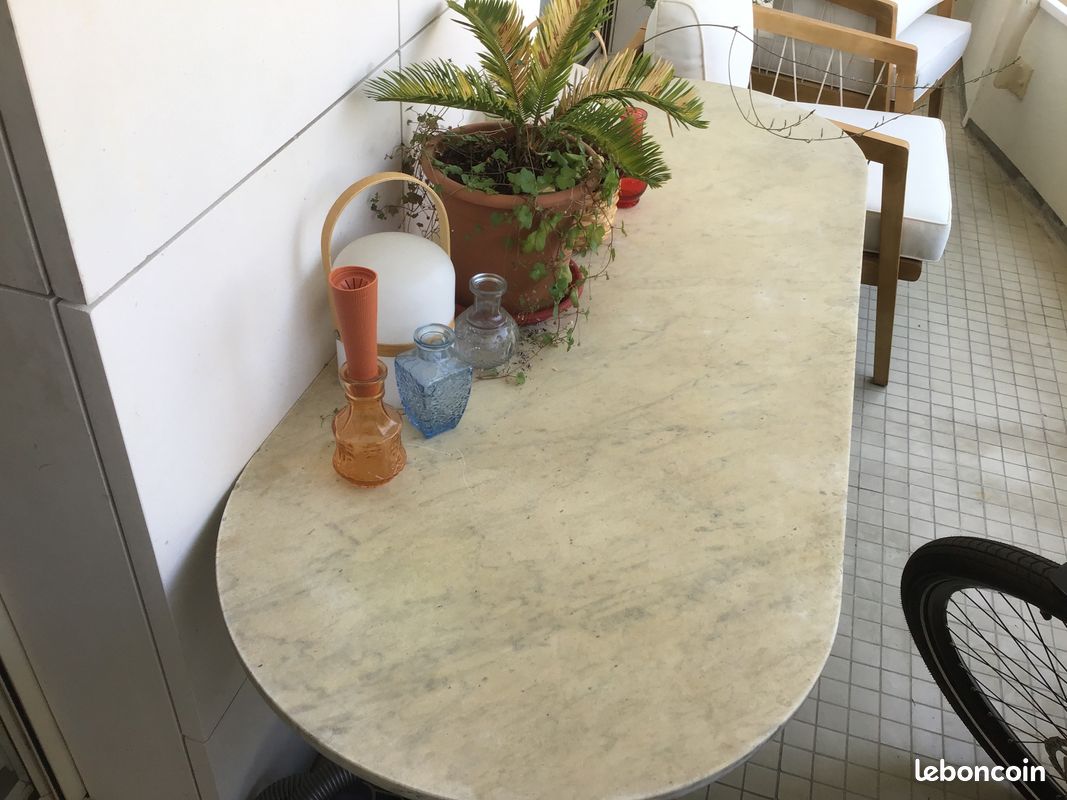 Table de Jardin Marbre (image 1)